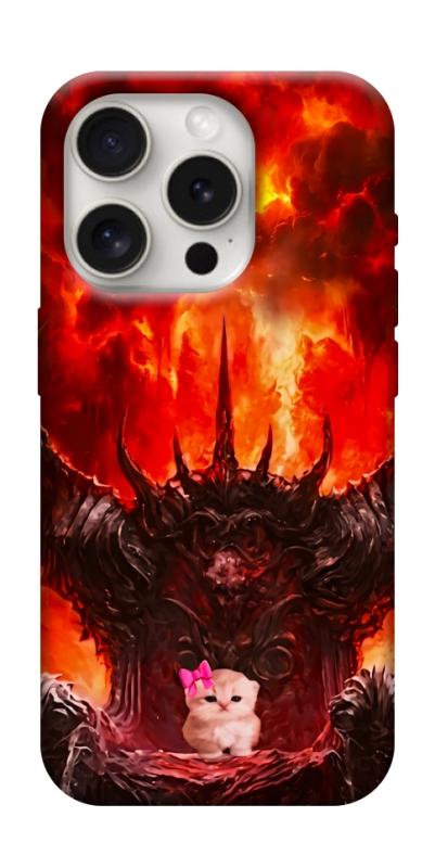 Чохол itsPrint Kitty hell для Apple iPhone 16 Pro (6.3"), меми, купити оптом з доставкою
