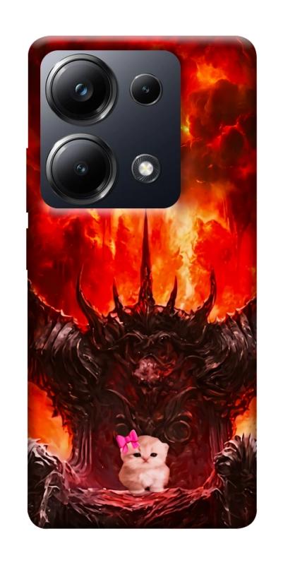 Чохол itsPrint Kitty hell для Xiaomi Redmi 13 4G / Poco M6 4G, меми, купити оптом з доставкою