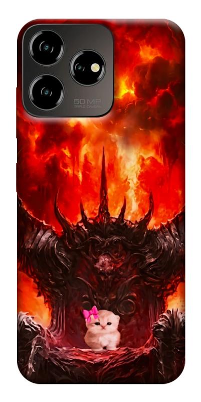 Чохол itsPrint Kitty hell для ZTE Blade V50 Desing 4G, меми, купити оптом з доставкою
