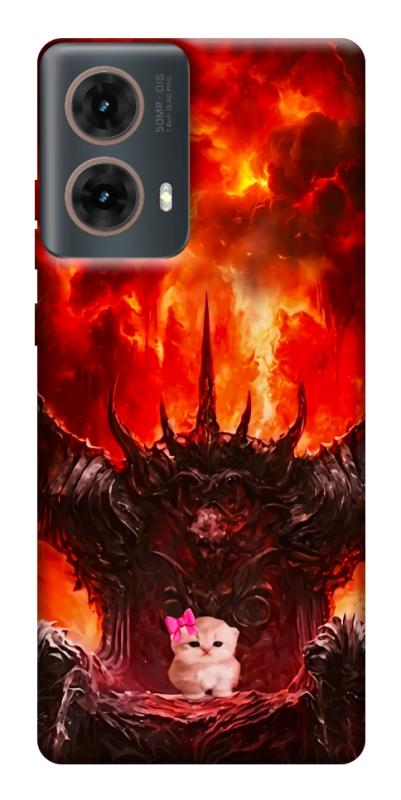 Чохол itsPrint Kitty hell для Motorola Moto G85, меми, купити оптом з доставкою