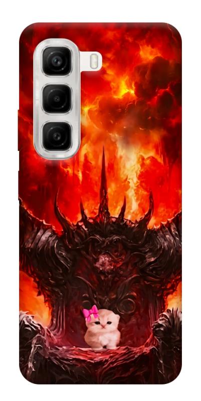Чохол itsPrint Kitty hell для Infinix Hot 50 4G, меми, купити оптом з доставкою