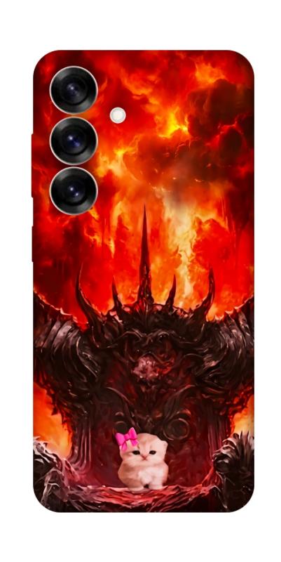 Чохол itsPrint Kitty hell для Samsung Galaxy S25, меми, купити оптом з доставкою