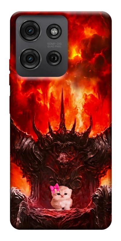 Чохол itsPrint Kitty hell для Motorola Moto G75 5G, меми, купити оптом з доставкою