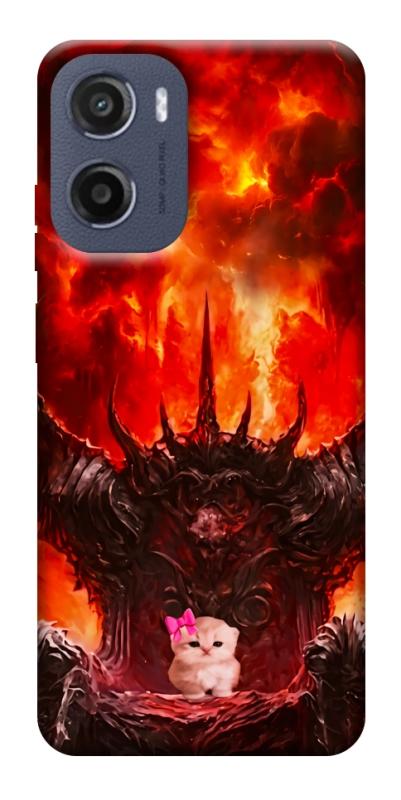 Чохол itsPrint Kitty hell для Motorola Moto G05, меми, купити оптом з доставкою