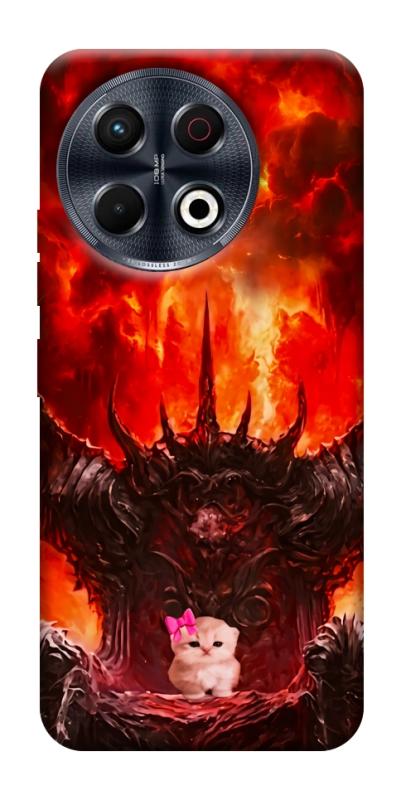 Чохол itsPrint Kitty hell для TECNO Spark 30 Pro (KL7), меми, купити оптом з доставкою