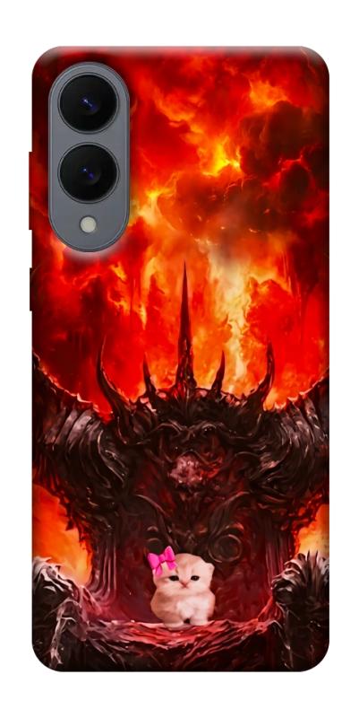 Чохол itsPrint Kitty hell для Samsung Galaxy S25 Edge, меми, купити оптом з доставкою