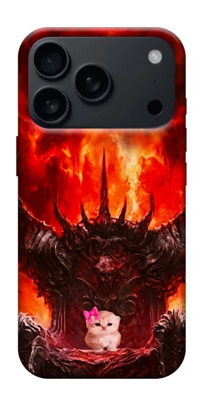 Чохол itsPrint Kitty hell для Apple iPhone 17 Pro (6.3"), меми, купити оптом з доставкою