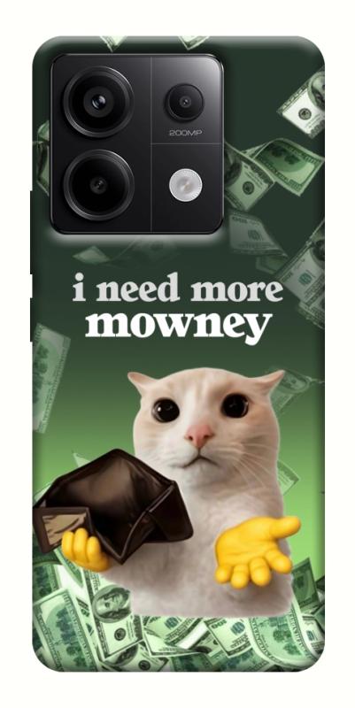 Чохол itsPrint I need more для Xiaomi Redmi Note 13 Pro 4G, меми, купити оптом з доставкою