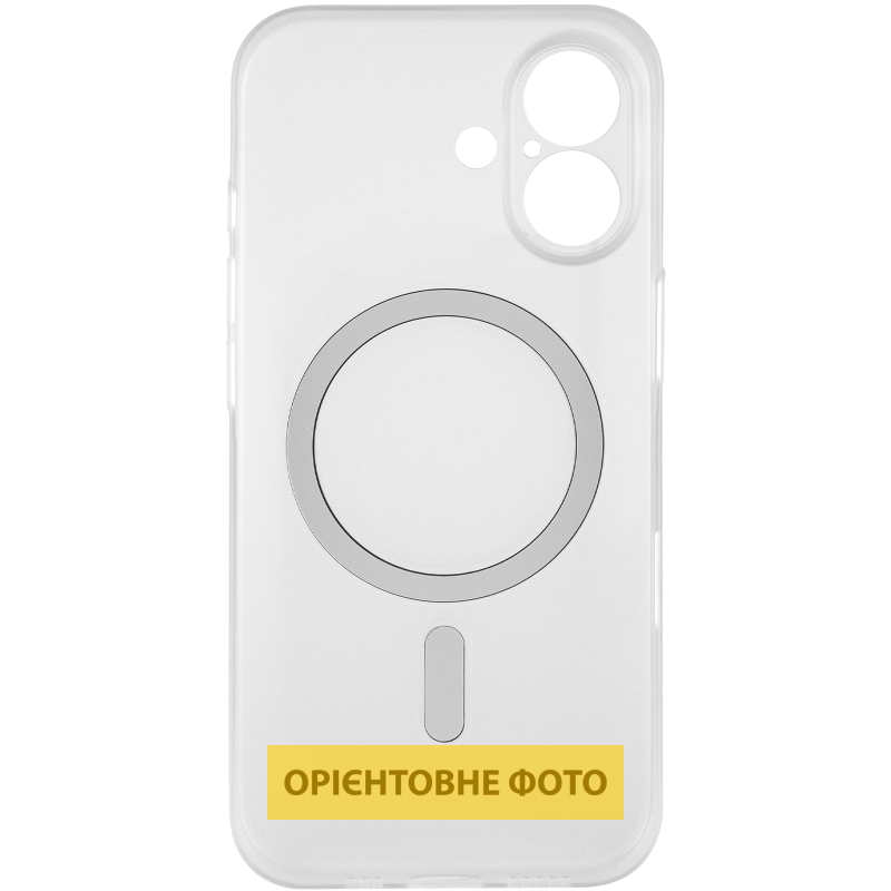 Чохол PC Slim Matte with Magnetic Fit (camera button) для Apple iPhone 16 (6.1"), Orange 3, Пластик, купити оптом з доставкою