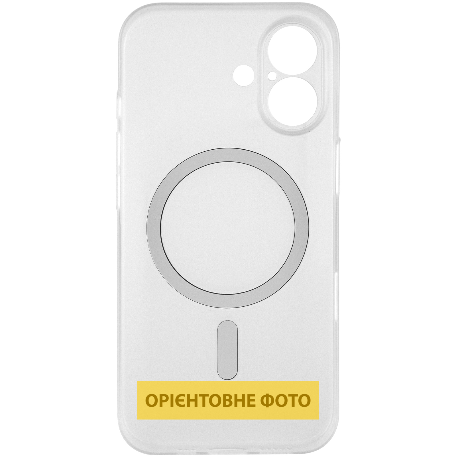Чохол PC Slim Matte with Magnetic Fit (camera button) для Apple iPhone 16 (6.1"), Orange 3, Пластик, купити оптом з доставкою