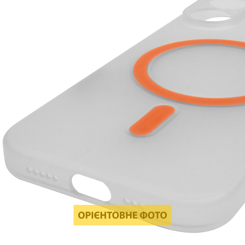 Чохол PC Slim Matte with Magnetic Fit (camera button) для Apple iPhone 16 (6.1"), Orange 5, Пластик, купити оптом з доставкою