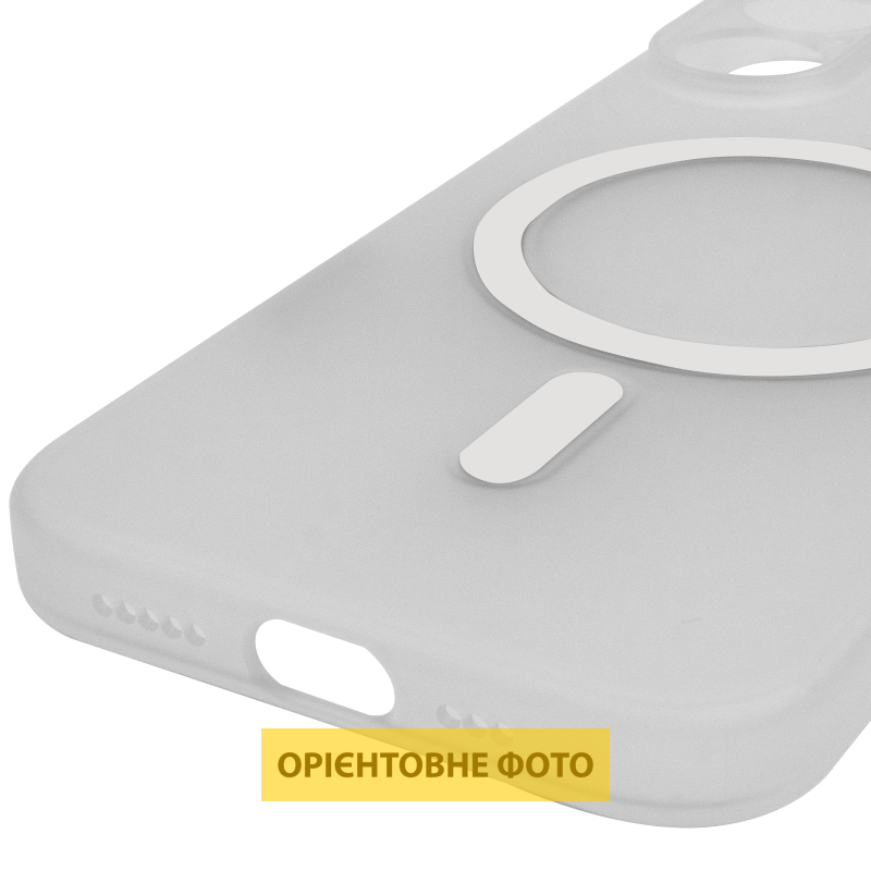 Чохол PC Slim Matte with Magnetic Fit (camera button) для Apple iPhone 16 (6.1"), White 5, Пластик, купити оптом з доставкою