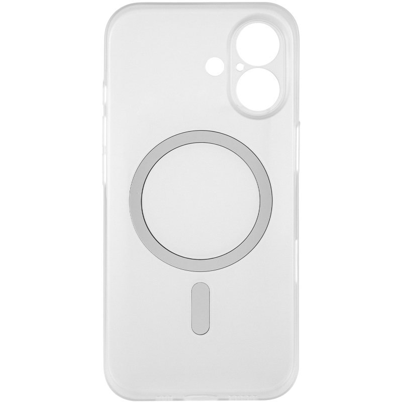 Чохол PC Slim Matte with Magnetic Fit (camera button) для Apple iPhone 17 (6.3"), Orange 3, Пластик, купити оптом з доставкою