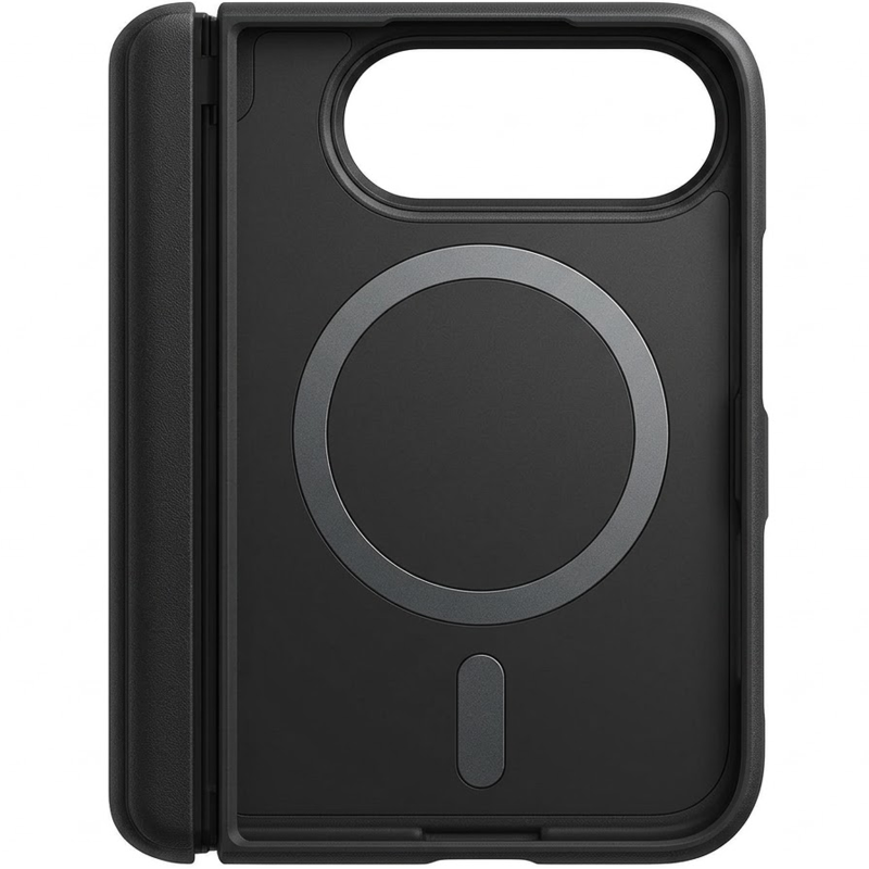 Чехол Ummi Colorful with Magnetic Fit для Apple iPhone Duo (5.4/7.6"), Черный / Black 1, TPU+PC, купить оптом с доставкой