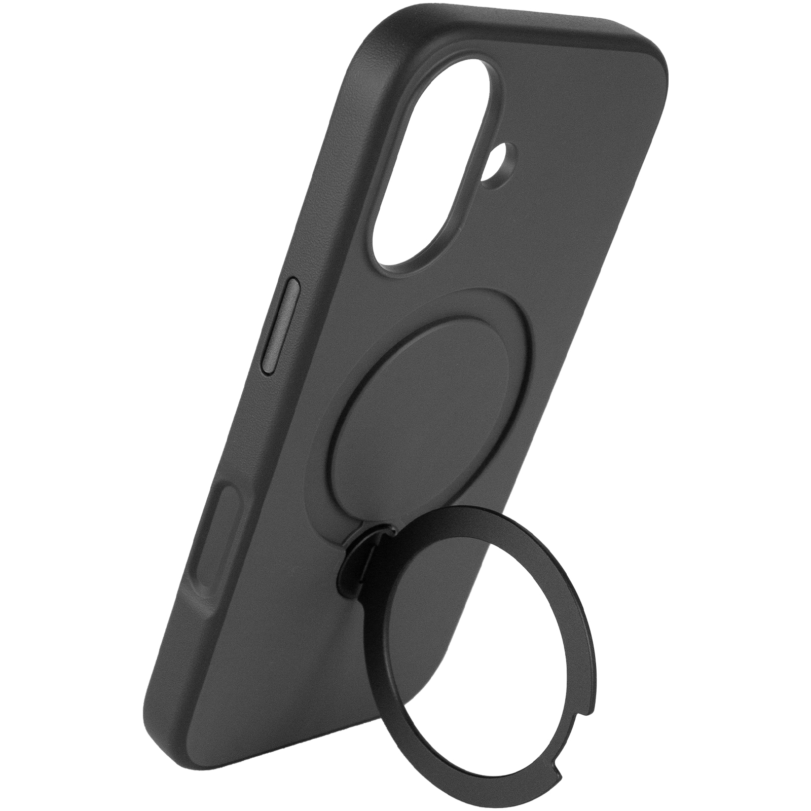 Чехол Ummi Colorful with Magnetic Fit HQ Ring для Apple iPhone 17 (6.3"), Black 4, TPU+PC, купить оптом с доставкой