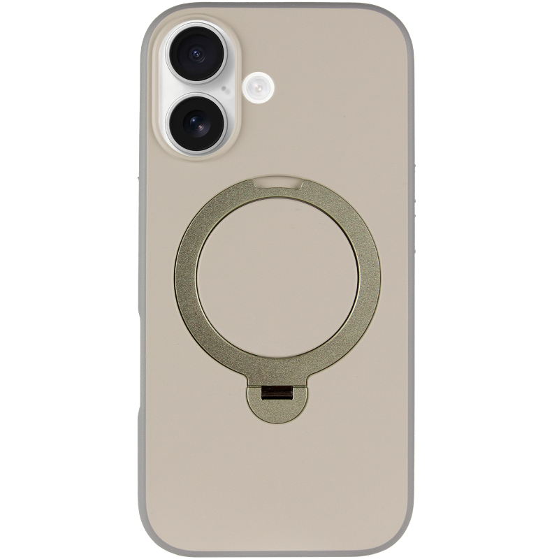 Чехол Ummi Colorful with Magnetic Fit HQ Ring для Apple iPhone 17 (6.3"), Grey 1, TPU+PC, купить оптом с доставкой