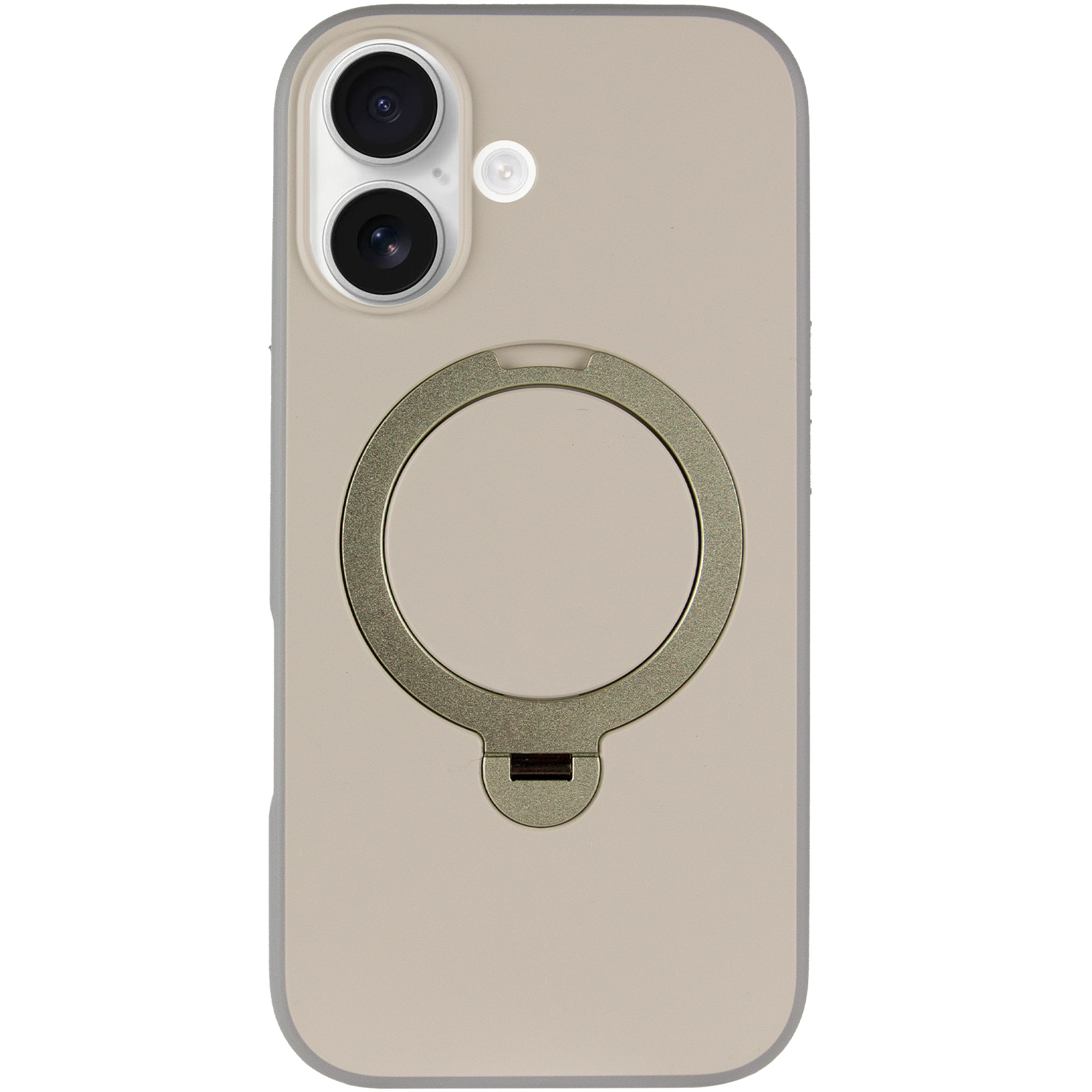 Чехол Ummi Colorful with Magnetic Fit HQ Ring для Apple iPhone 17 (6.3"), Grey 1, TPU+PC, купить оптом с доставкой
