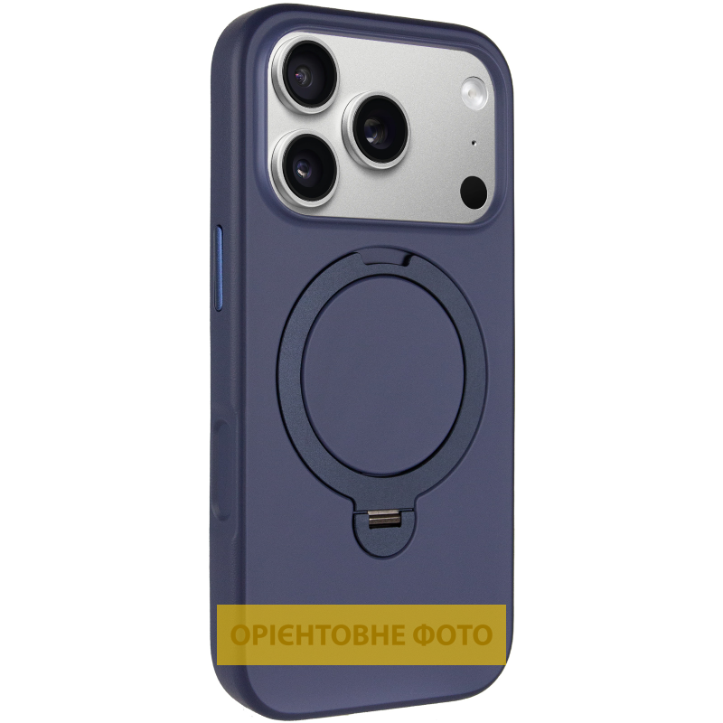 Чохол Ummi Colorful with Magnetic Fit HQ Ring для Apple iPhone 17 Pro Max / 18 Pro Max (6.9"), Dark Blue, TPU+PC, купити оптом з доставкою
