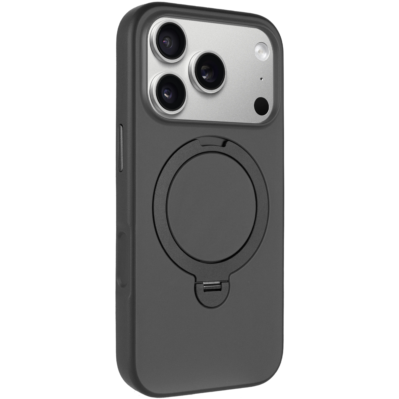 Чохол Ummi Colorful with Magnetic Fit HQ Ring для Apple iPhone 17 Pro Max / 18 Pro Max (6.9"), Black, TPU+PC, купити оптом з доставкою