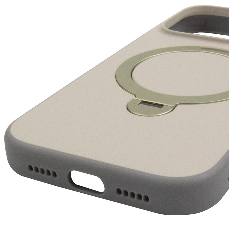 Чохол Ummi Colorful with Magnetic Fit HQ Ring для Apple iPhone 17 Pro Max / 18 Pro Max (6.9"), Grey 6, TPU+PC, купити оптом з доставкою