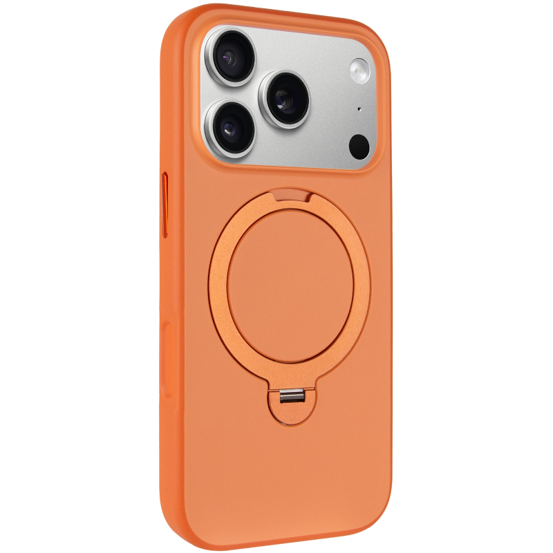 Чохол Ummi Colorful with Magnetic Fit HQ Ring для Apple iPhone 17 Pro Max / 18 Pro Max (6.9"), Orange, TPU+PC, купити оптом з доставкою
