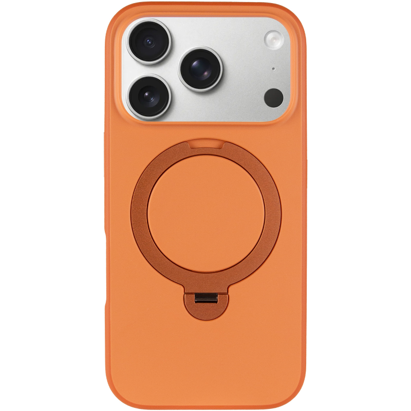Чохол Ummi Colorful with Magnetic Fit HQ Ring для Apple iPhone 17 Pro Max / 18 Pro Max (6.9"), Orange 1, TPU+PC, купити оптом з доставкою