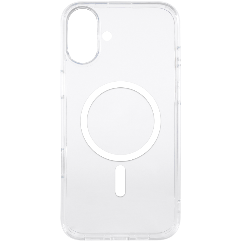 Чехол TPU Ummi transparent with Magnetic Fit для Apple iPhone 16 (6.1"), Clear 2, TPU+PC, купить оптом с доставкой