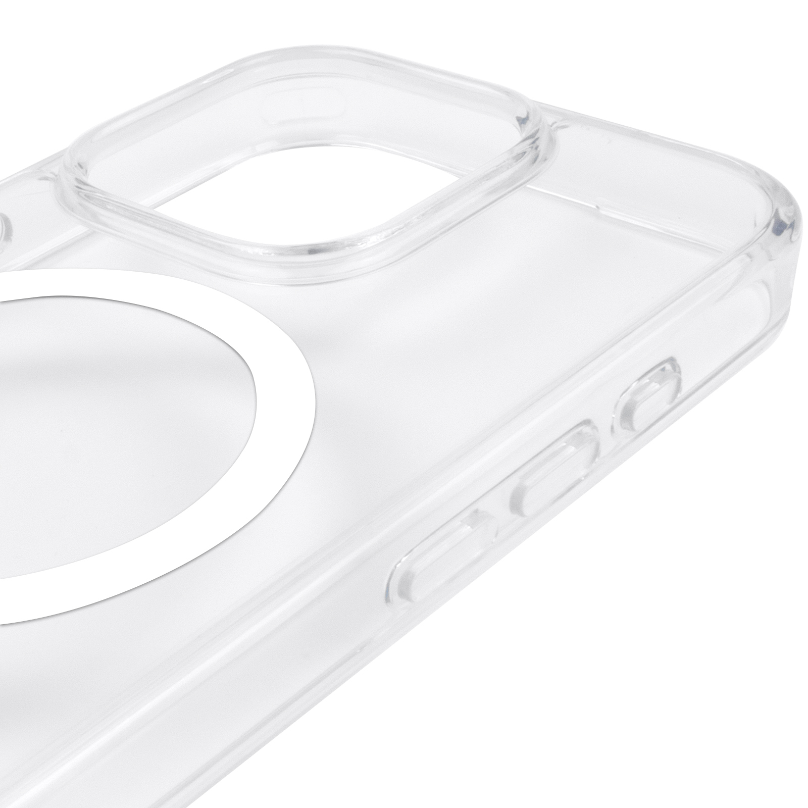Чехол TPU Ummi transparent with Magnetic Fit для Apple iPhone 16 Pro Max (6.9"), Clear 4, TPU+PC, купить оптом с доставкой