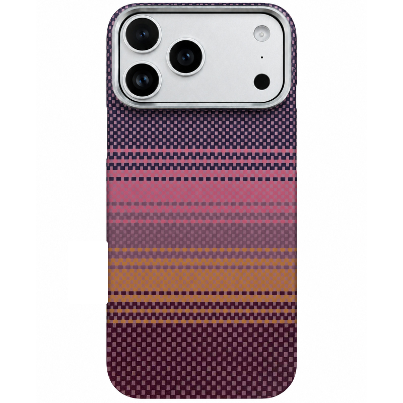 Чехол PC Carbon Protection Slim with Magnetic Fit для Apple iPhone 17 Pro / 18 Pro (6.3) на картинке №1