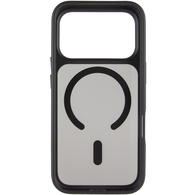 TPU+PC чехол Metal Buttons with Magnetic Fit для Apple iPhone 18 Pro / 17 Pro (6.3) на картинке №3