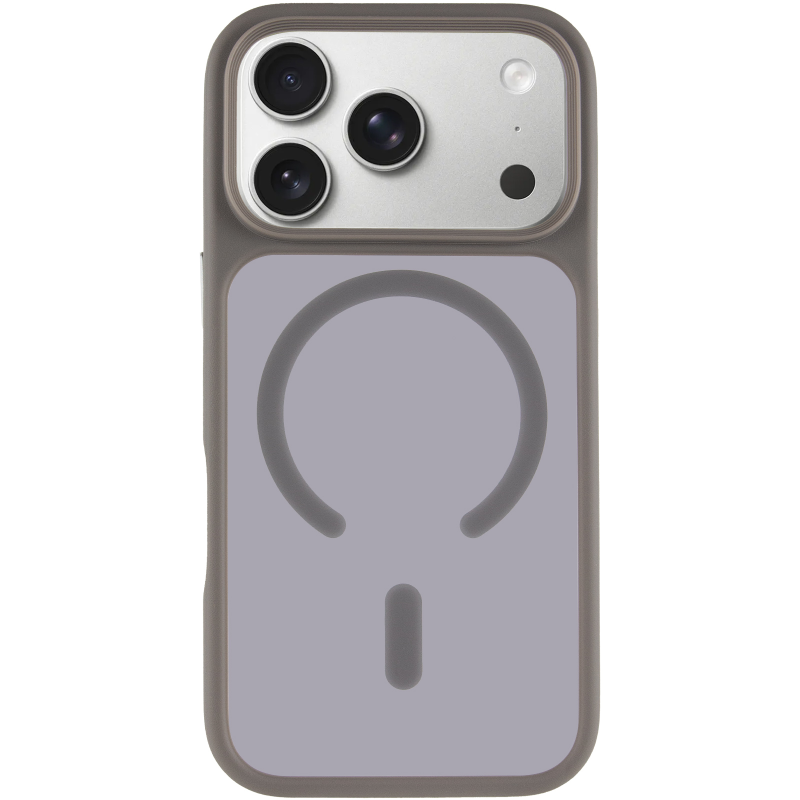 TPU+PC чехол Metal Buttons with Magnetic Fit для Apple iPhone 18 Pro Max / 17 Pro Max (6.9"), Серый / Grey 1, TPU+PC, купить оптом с доставкой