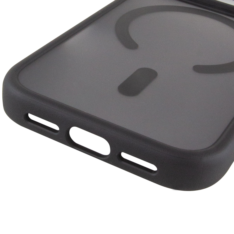 TPU+PC чехол Metal Buttons with Magnetic Fit для Apple iPhone 18 Pro Max / 17 Pro Max (6.9"), Черный / Black 4, TPU+PC, купить оптом с доставкой