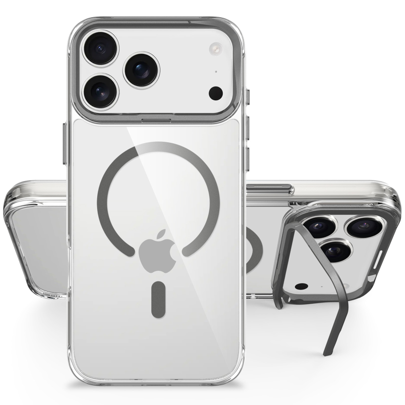 Чехол TPU Space Case Apex with Magnetic Fit для Apple iPhone 17 Pro / 18 Pro (6.3"), Grey 2, TPU, купить оптом с доставкой