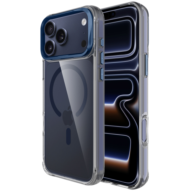 Чохол TPU Space Case Apex with Magnetic Fit для Apple iPhone 17 Pro Max / 18 Pro Max (6.9"), Deep Blue 1, TPU, купити оптом з доставкою