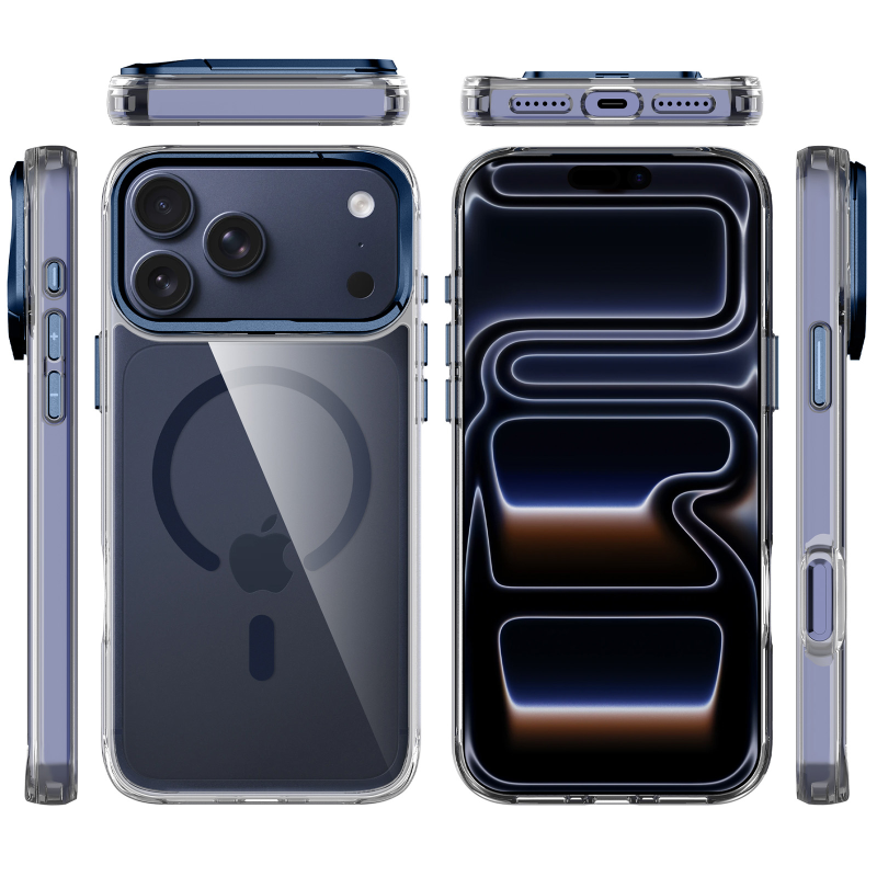 Чохол TPU Space Case Apex with Magnetic Fit для Apple iPhone 17 Pro Max / 18 Pro Max (6.9"), Deep Blue 2, TPU, купити оптом з доставкою