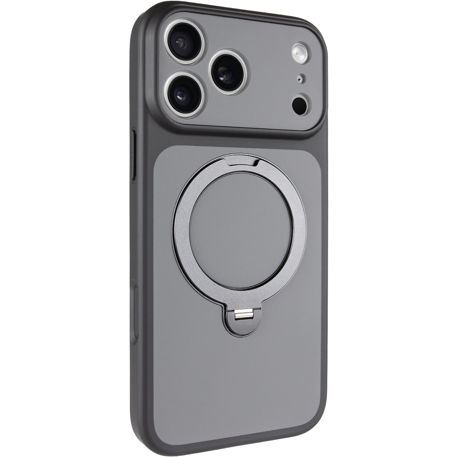 Чохол Ummi Full Camera with Magnetic Fit HQ Ring для Apple iPhone 18 Pro / 17 Pro (6.3"), Black, TPU+PC, купити оптом з доставкою