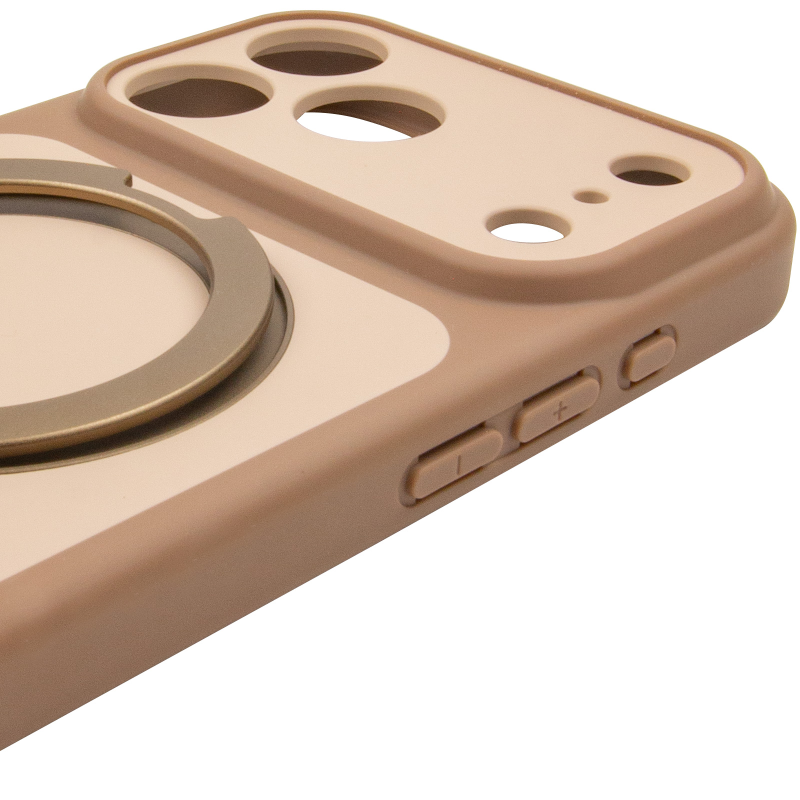 Чохол Ummi Full Camera with Magnetic Fit HQ Ring для Apple iPhone 18 Pro / 17 Pro (6.3"), Brown Gold 5, TPU+PC, купити оптом з доставкою
