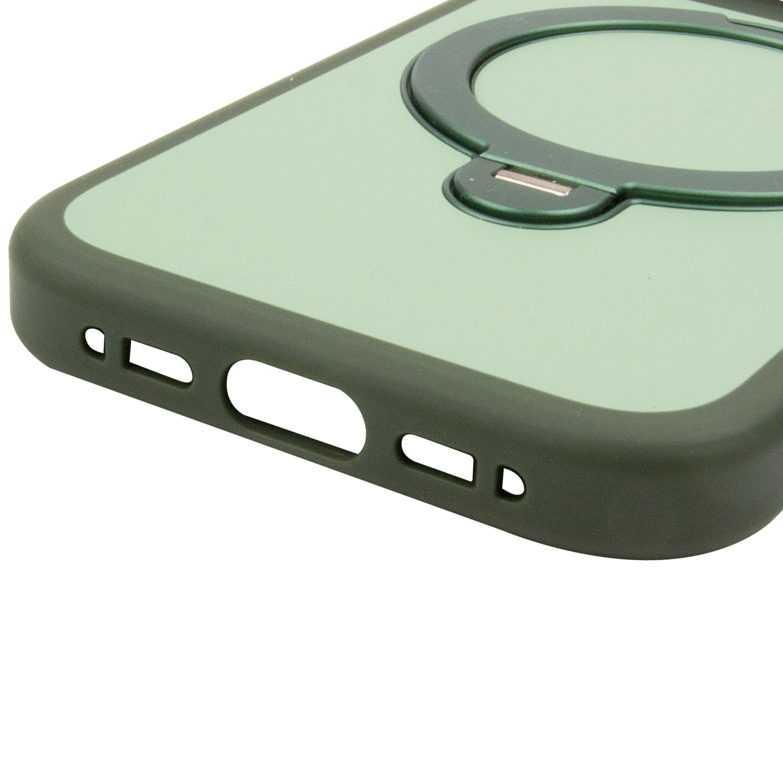 Чохол Ummi Full Camera with Magnetic Fit HQ Ring для Apple iPhone 18 Pro / 17 Pro (6.3"), Green 6, TPU+PC, купити оптом з доставкою
