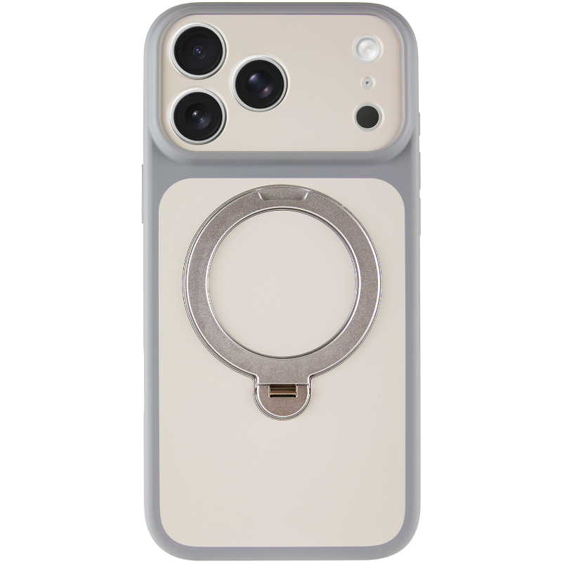 Чохол Ummi Full Camera with Magnetic Fit HQ Ring для Apple iPhone 18 Pro / 17 Pro (6.3"), Grey 1, TPU+PC, купити оптом з доставкою