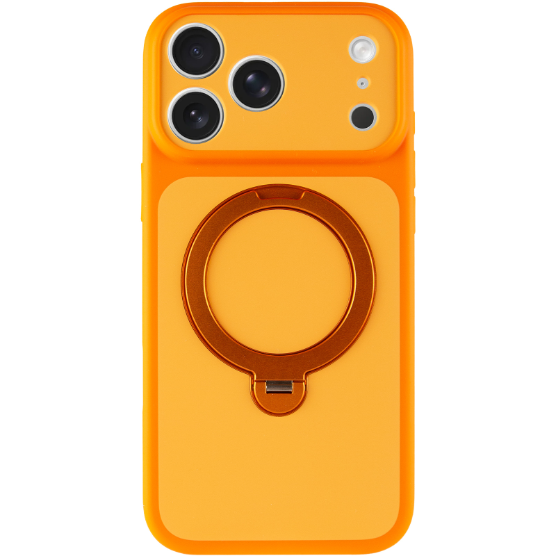 Чохол Ummi Full Camera with Magnetic Fit HQ Ring для Apple iPhone 18 Pro / 17 Pro (6.3"), Orange 1, TPU+PC, купити оптом з доставкою