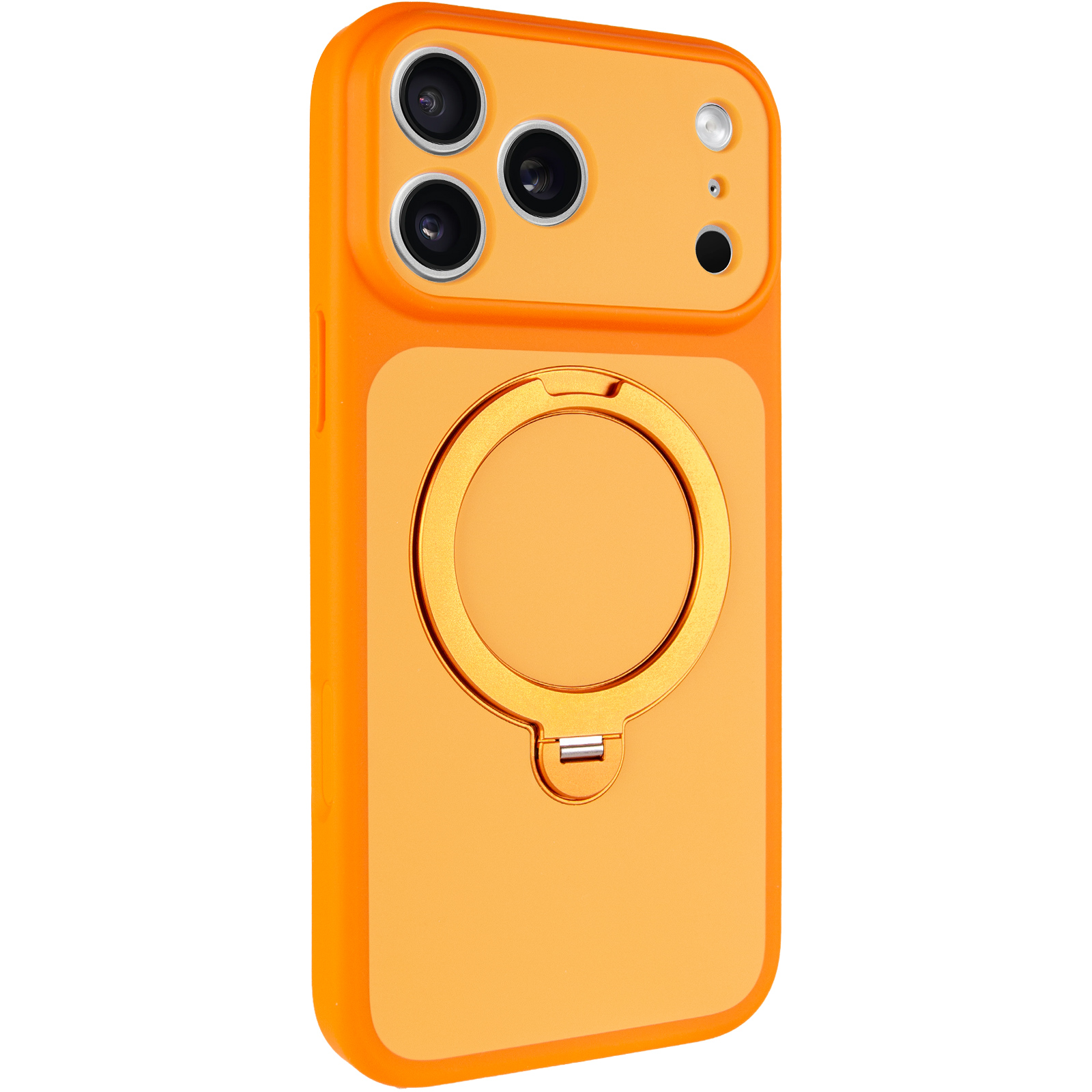 Чохол Ummi Full Camera with Magnetic Fit HQ Ring для Apple iPhone 18 Pro / 17 Pro (6.3"), Orange, TPU+PC, купити оптом з доставкою