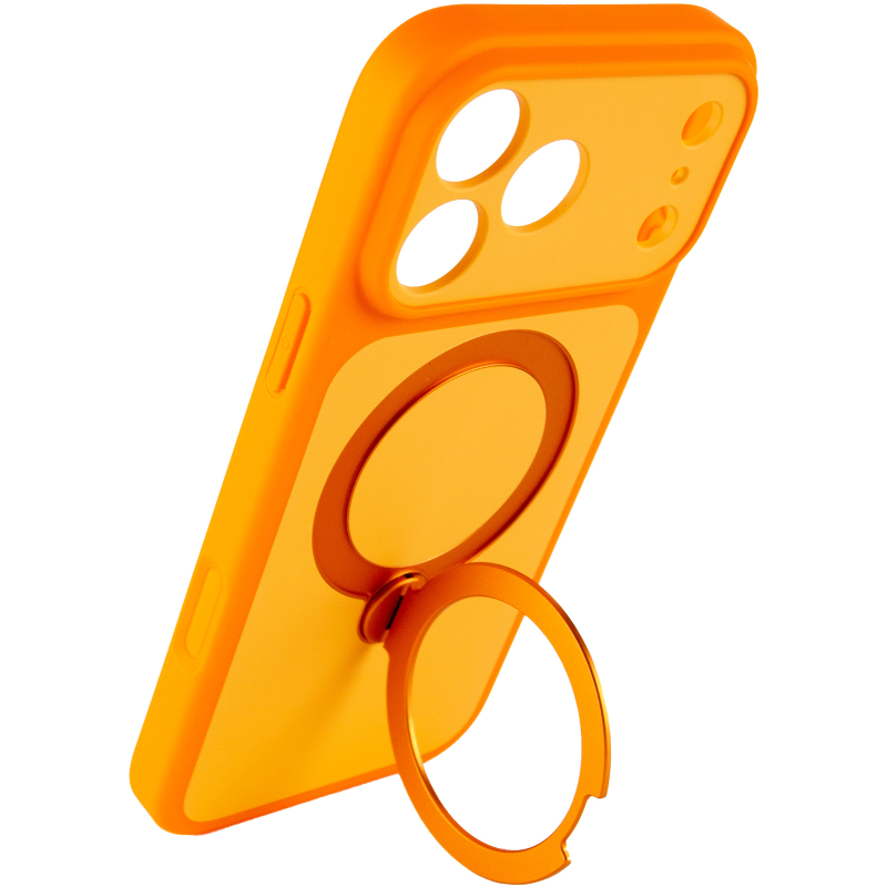 Чохол Ummi Full Camera with Magnetic Fit HQ Ring для Apple iPhone 18 Pro / 17 Pro (6.3"), Orange 3, TPU+PC, купити оптом з доставкою