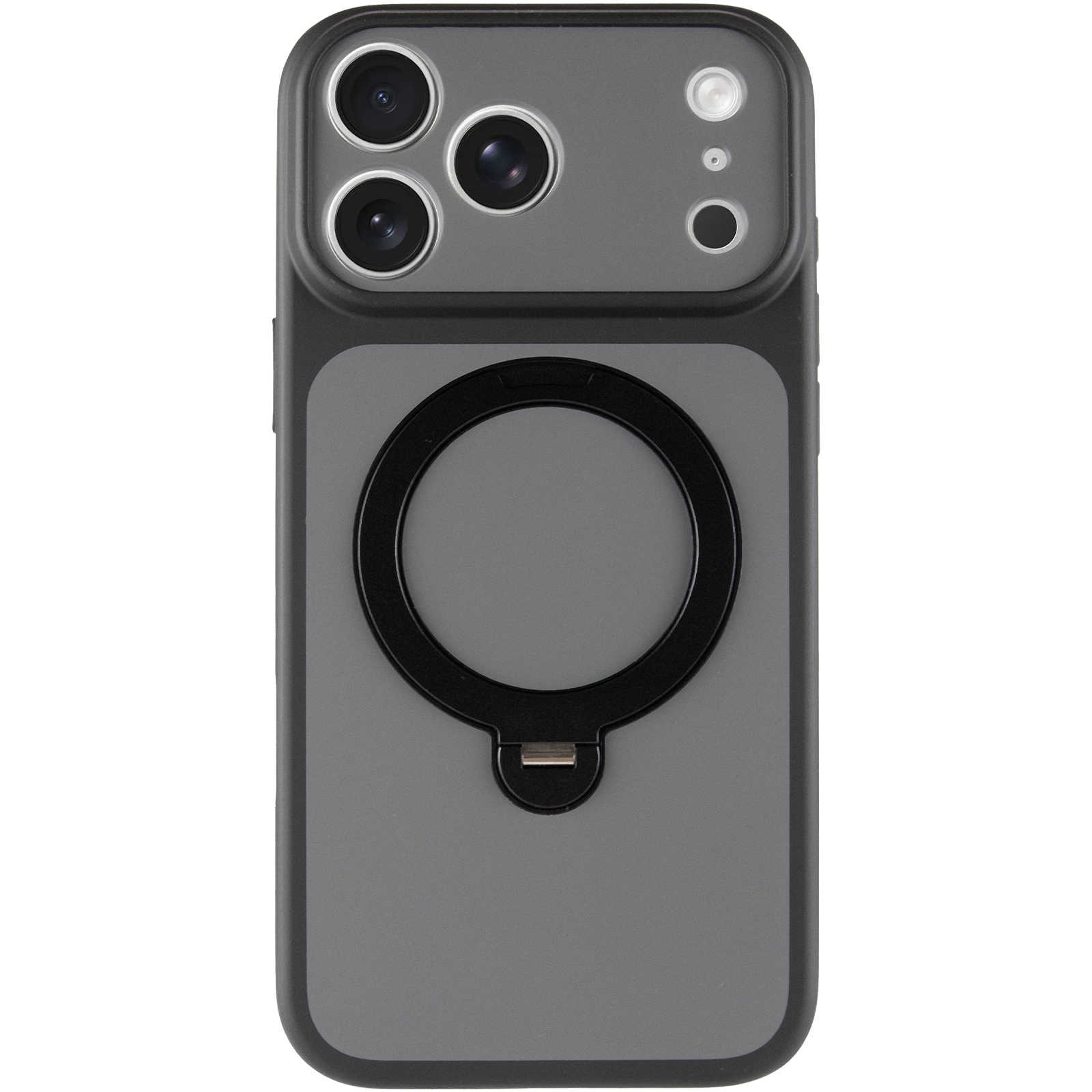 Чохол Ummi Full Camera with Magnetic Fit HQ Ring для Apple iPhone 18 Pro Max / 17 Pro Max (6.9"), Black 2, TPU+PC, купити оптом з доставкою