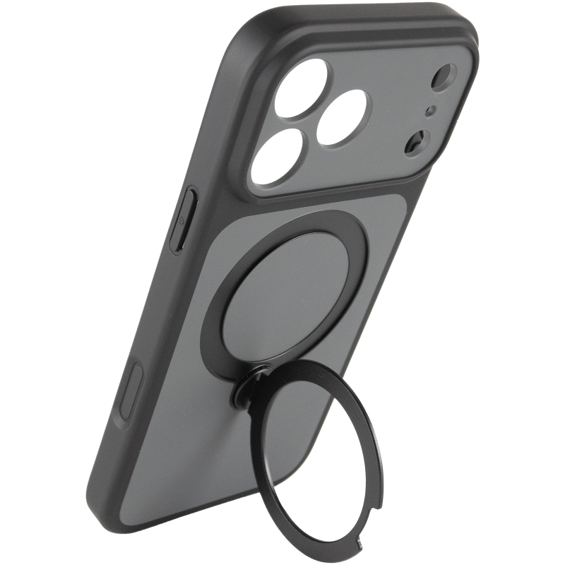 Чохол Ummi Full Camera with Magnetic Fit HQ Ring для Apple iPhone 18 Pro Max / 17 Pro Max (6.9"), Black 4, TPU+PC, купити оптом з доставкою