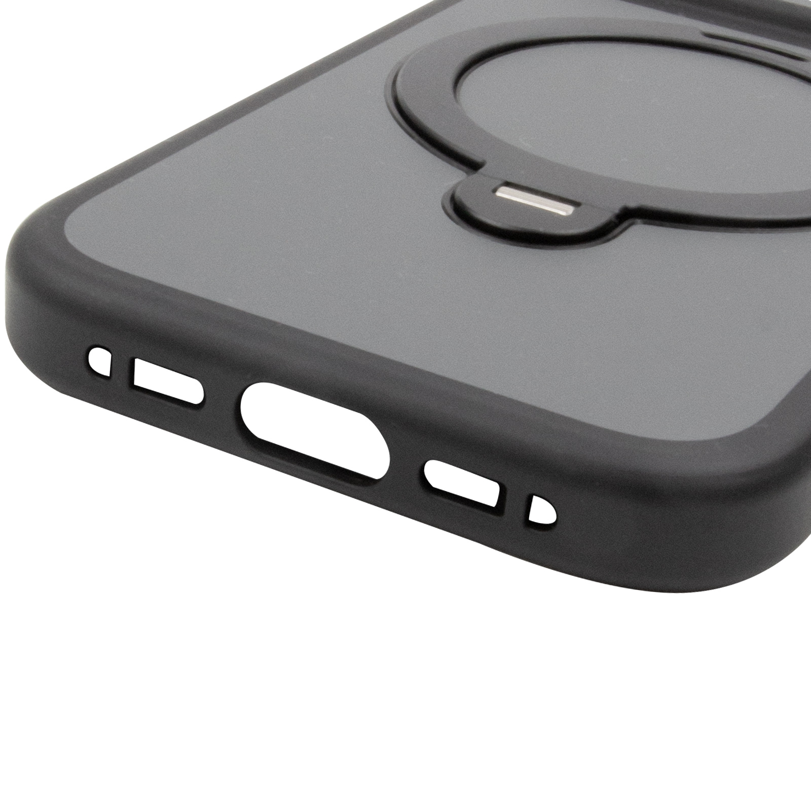 Чохол Ummi Full Camera with Magnetic Fit HQ Ring для Apple iPhone 18 Pro Max / 17 Pro Max (6.9"), Black 7, TPU+PC, купити оптом з доставкою