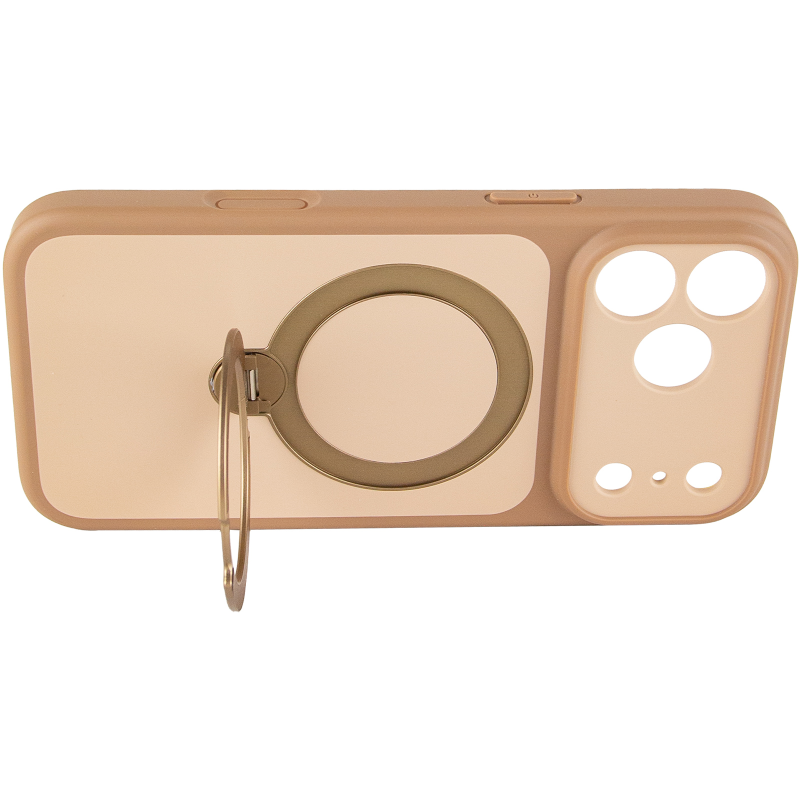 Чохол Ummi Full Camera with Magnetic Fit HQ Ring для Apple iPhone 18 Pro Max / 17 Pro Max (6.9"), Brown Gold 4, TPU+PC, купити оптом з доставкою