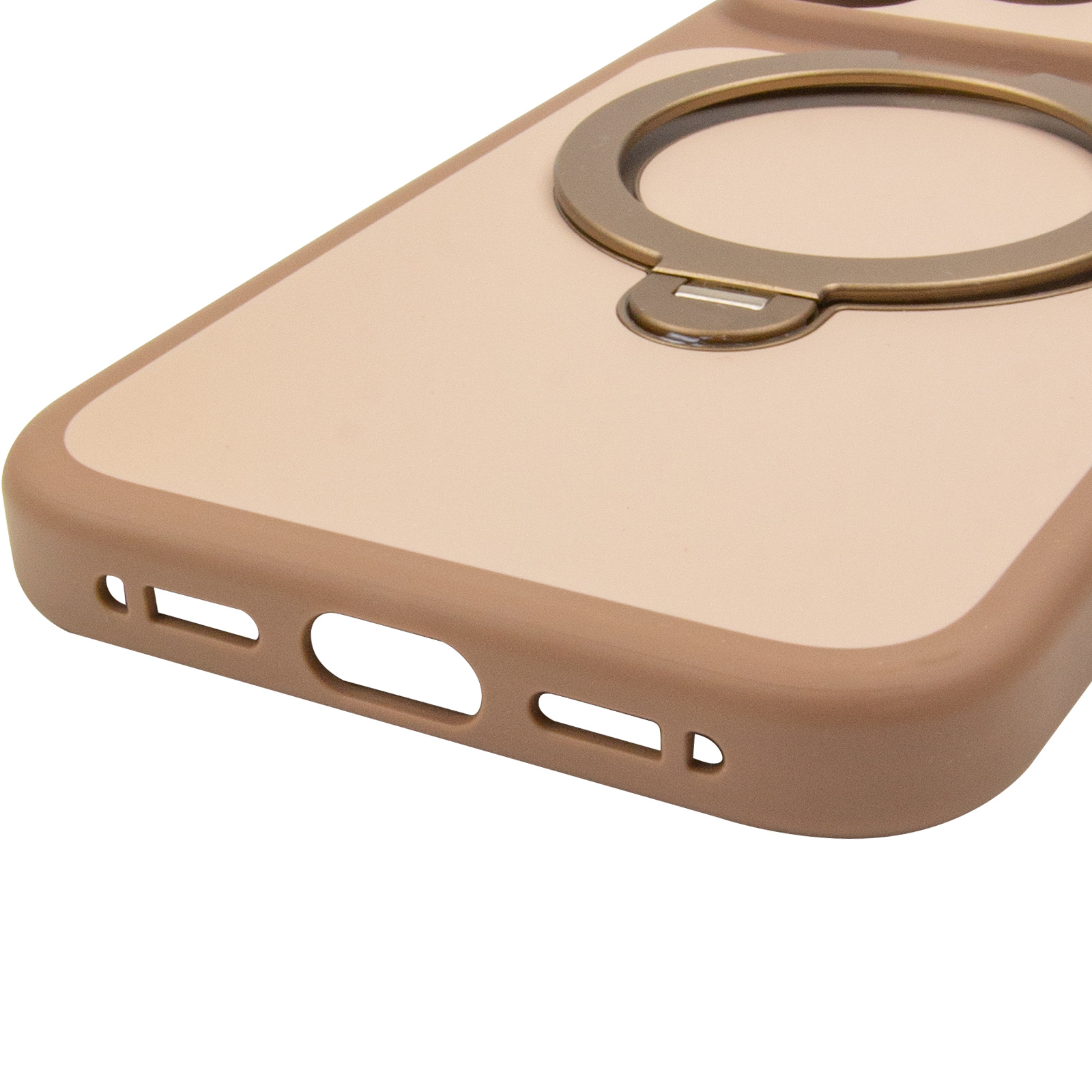 Чохол Ummi Full Camera with Magnetic Fit HQ Ring для Apple iPhone 18 Pro Max / 17 Pro Max (6.9"), Brown Gold 6, TPU+PC, купити оптом з доставкою