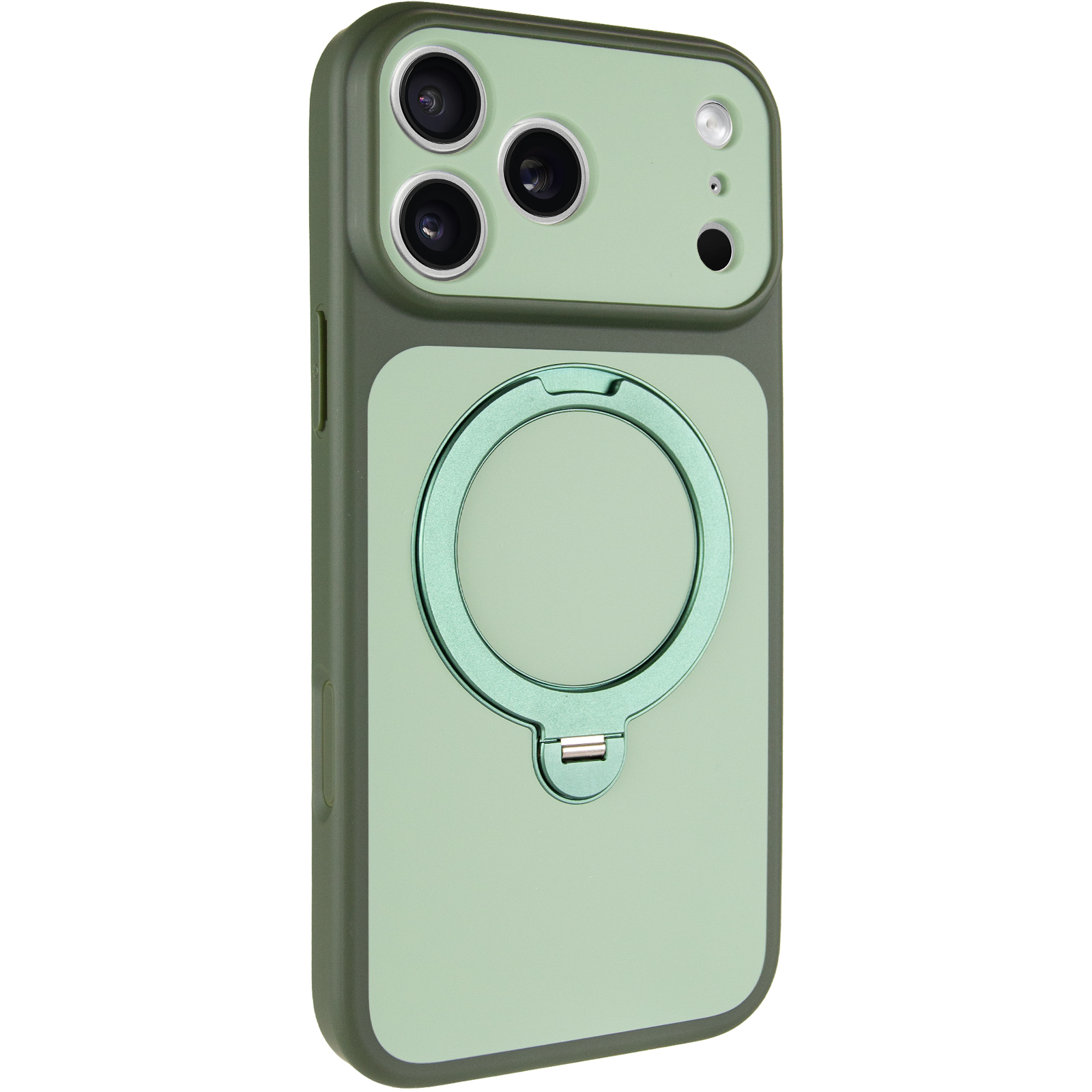 Чохол Ummi Full Camera with Magnetic Fit HQ Ring для Apple iPhone 18 Pro Max / 17 Pro Max (6.9"), Green, TPU+PC, купити оптом з доставкою