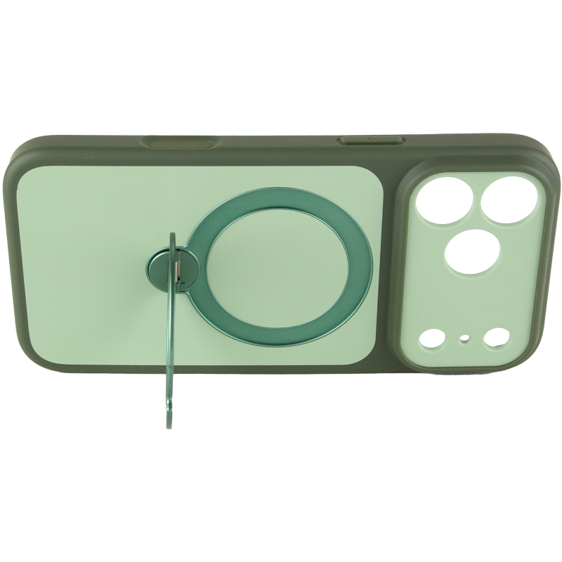 Чохол Ummi Full Camera with Magnetic Fit HQ Ring для Apple iPhone 18 Pro Max / 17 Pro Max (6.9"), Green 4, TPU+PC, купити оптом з доставкою