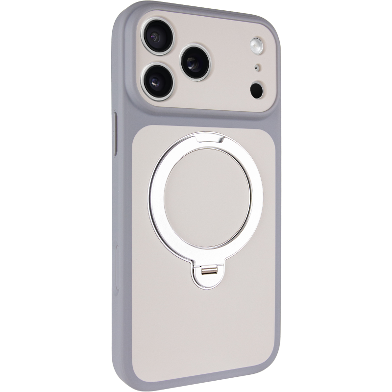 Чохол Ummi Full Camera with Magnetic Fit HQ Ring для Apple iPhone 18 Pro Max / 17 Pro Max (6.9"), Grey, TPU+PC, купити оптом з доставкою
